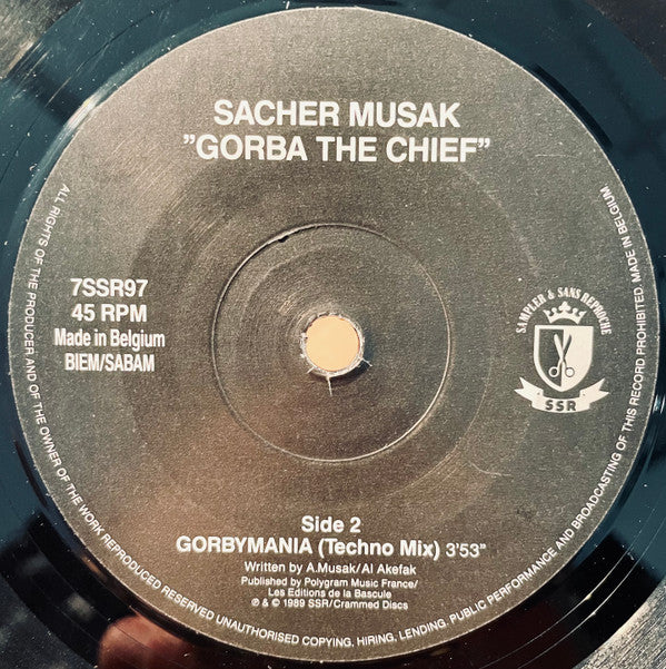 Sacher Musak : Gorba The Chief (7")