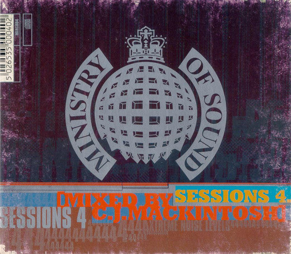 CJ Mackintosh : Sessions 4 (2xCD, Comp, Ltd, Mixed)