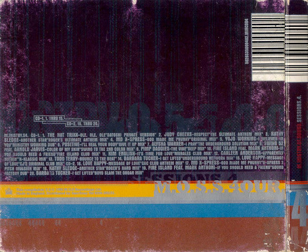 CJ Mackintosh : Sessions 4 (2xCD, Comp, Ltd, Mixed)