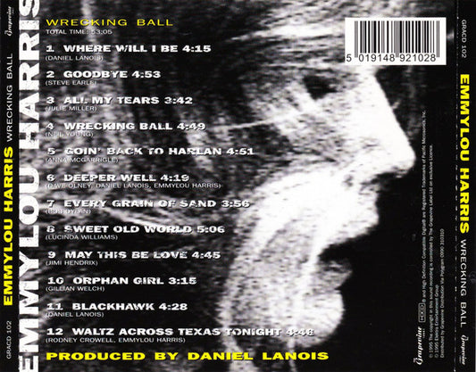 Emmylou Harris : Wrecking Ball (HDCD, Album)