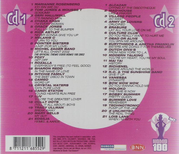Various : Het Beste Uit De Homo 100 - Deel 2 (2xCD, Comp)