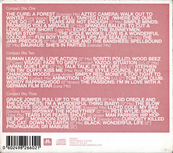Various : 12"/80s (3xCD, Comp)