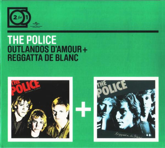 The Police : Outlandos D'Amour + Reggatta De Blanc (CD, Album, Enh, RE, RM + CD, Album, Enh, RE, RM + )