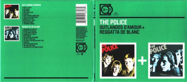 The Police : Outlandos D'Amour + Reggatta De Blanc (CD, Album, Enh, RE, RM + CD, Album, Enh, RE, RM + )