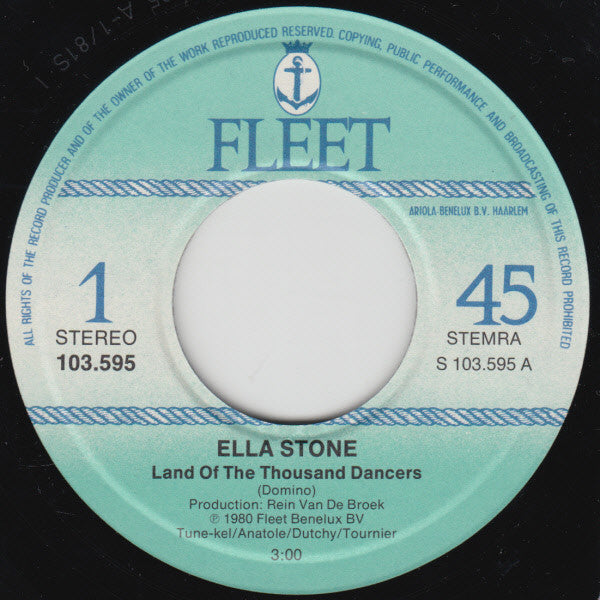 Ella Stone : Land Of 1000 Dances (7", Single)