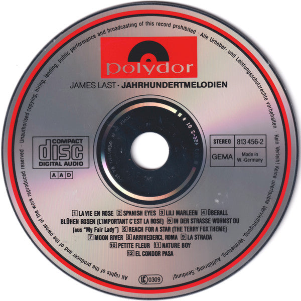James Last : Jahrhundert Melodien (CD, Comp)