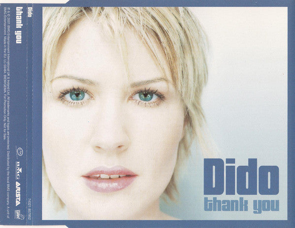 Dido : Thank You (CD, Single, Promo)