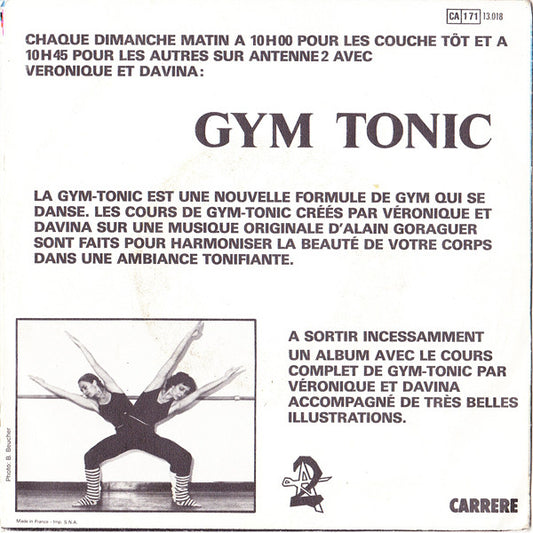 Véronique & Davina : Gym Tonic (Indicatif De L'émission) (7", Single, Mou)