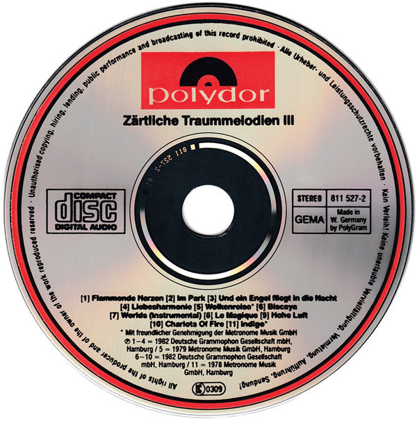 Various : Zärtliche Traummelodien Folge 3 (CD, Comp)