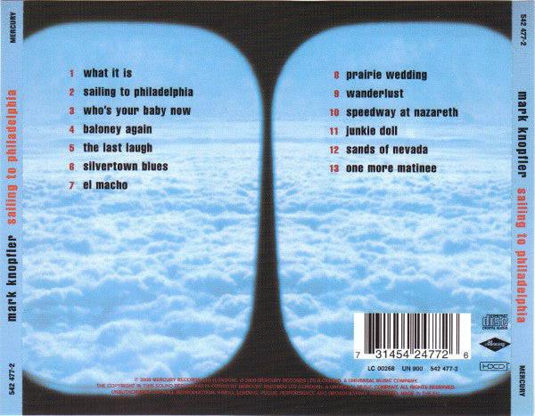 Mark Knopfler : Sailing To Philadelphia (HDCD, Album)