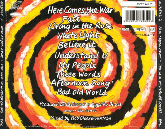 New Model Army : The Love Of Hopeless Causes (CD, Album)