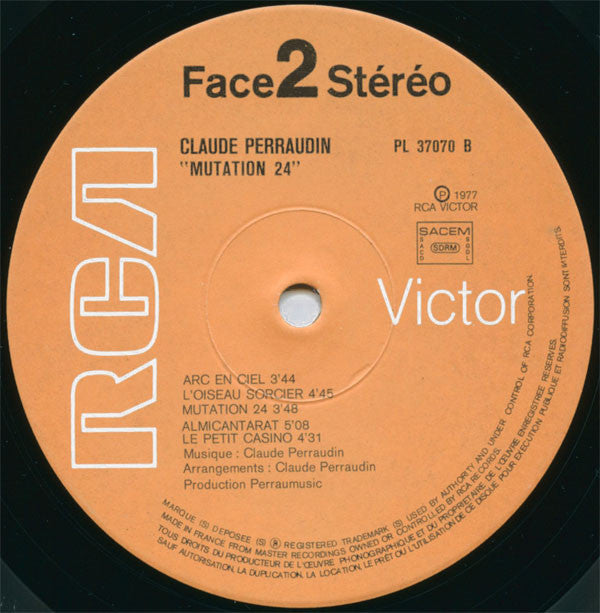Claude Perraudin : Mutation 24 (LP)