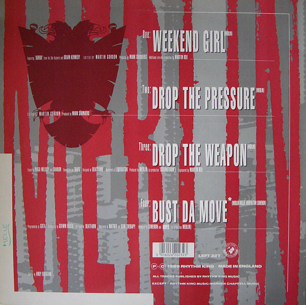 Merlin : Drop The Weapon / Weekend Girl (12")
