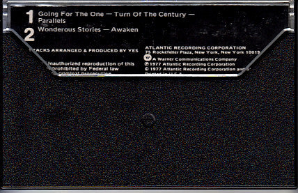 Yes : Going For The One (Cass, Album, Dol)