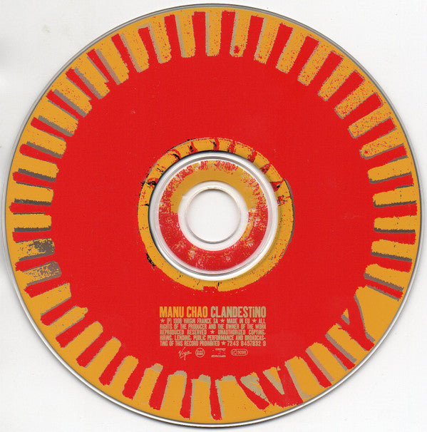 Manu Chao : Clandestino (CD, Album)