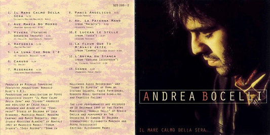 Andrea Bocelli : Il Mare Calmo Della Sera (CD, Album, RE)