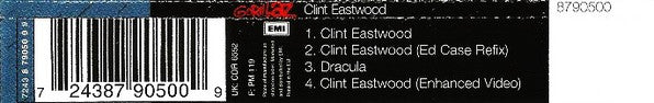 Gorillaz : Clint Eastwood (CD, Single, Enh, Ude)