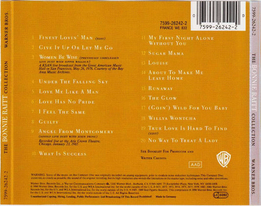 Bonnie Raitt : The Bonnie Raitt Collection (CD, Comp)