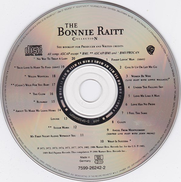 Bonnie Raitt : The Bonnie Raitt Collection (CD, Comp)