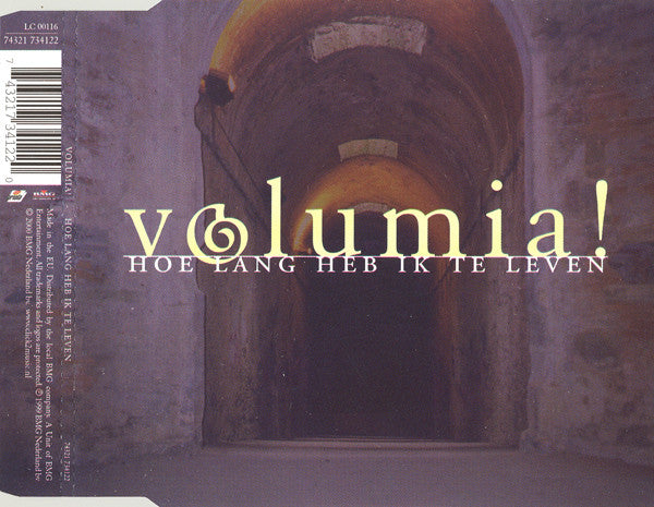 Volumia! : Hoe Lang Heb Ik Te Leven (CD, Single)
