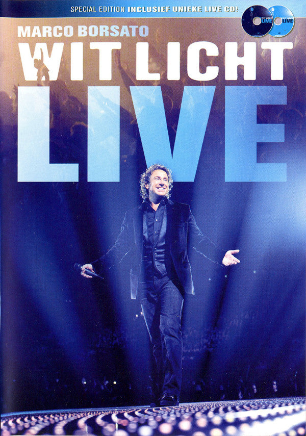 Marco Borsato : Wit Licht Live (DVD-V, S/Edition, PAL, Reg + CD)