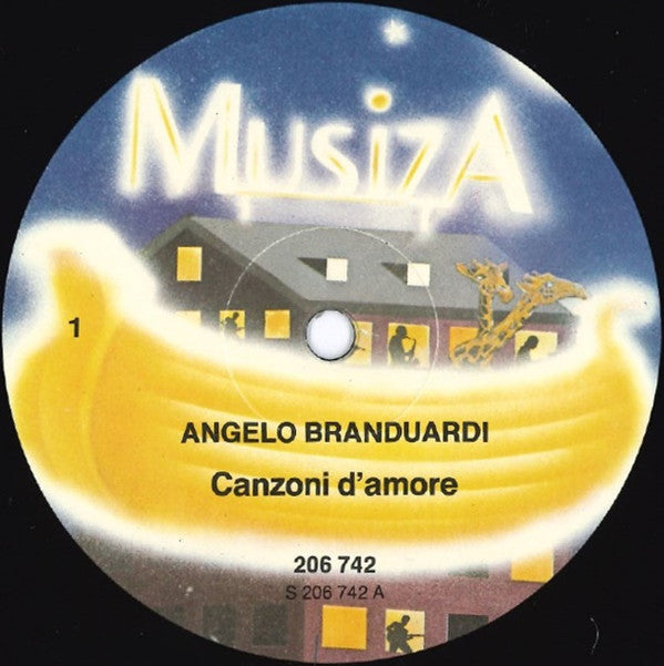 Angelo Branduardi : Canzoni D'Amore (LP, Comp)