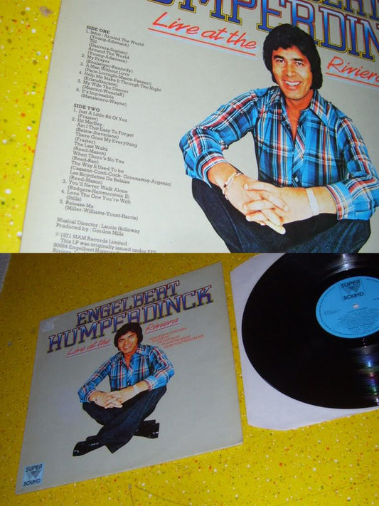 Engelbert Humperdinck : Live At The Riviera (LP, Album, RE)
