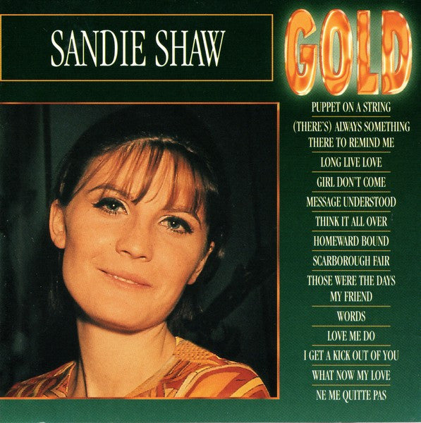 Sandie Shaw : Gold (CD, Comp)