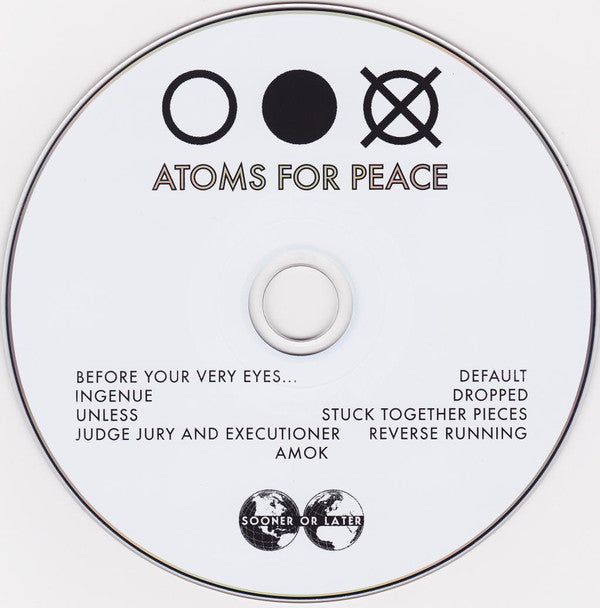 Atoms For Peace (2) : Amok (CD, Album, Ltd)