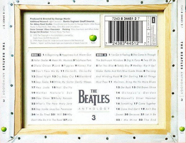 The Beatles : Anthology 3 (2xCD, Album, Mono)