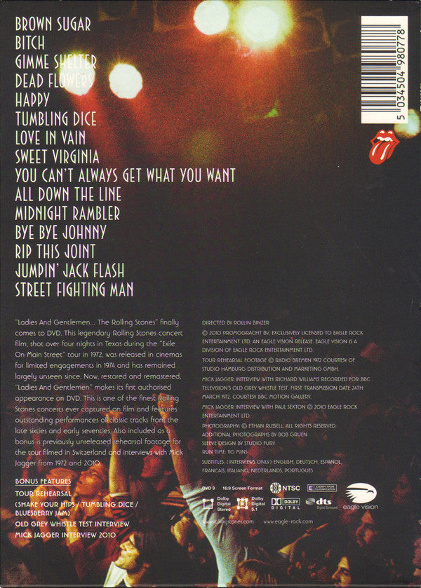 The Rolling Stones : Ladies & Gentlemen (DVD-V, NTSC)