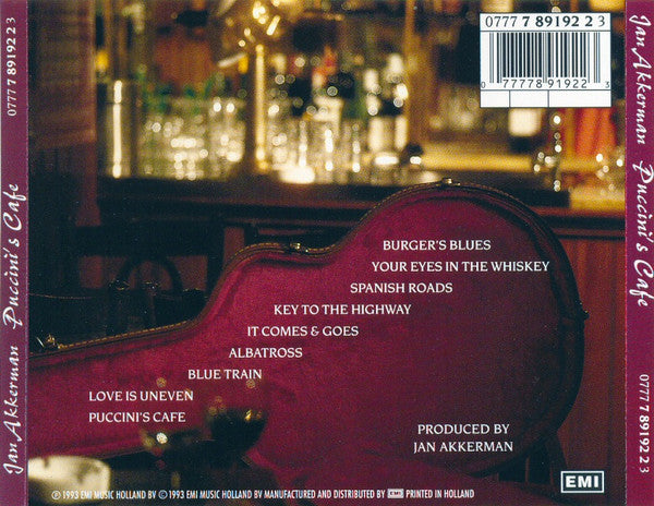 Jan Akkerman : Puccini's Cafe (CD, Album)