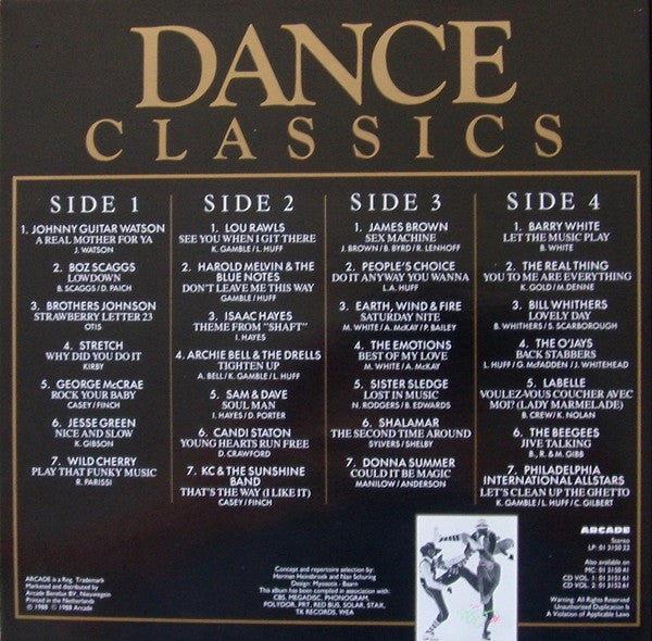 Various : Dance Classics (2xLP, Comp)