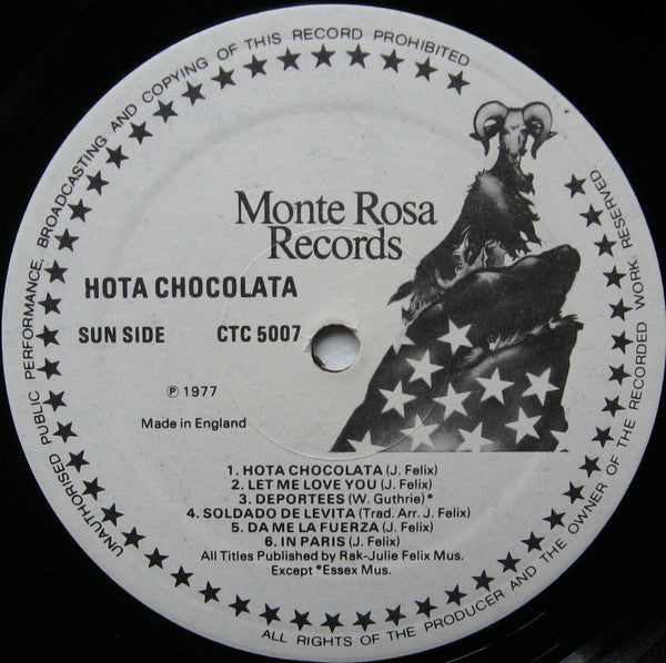 Julie Felix : Hota Chocolata (LP, Album)