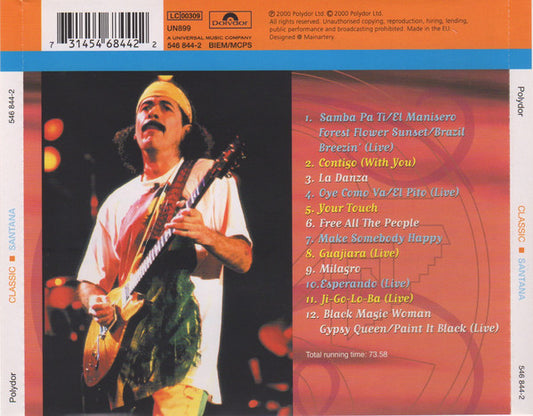 Santana : Classic Santana (CD, Comp)