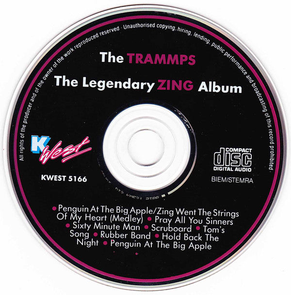 The Trammps : The Legendary Zing Album (CD, Album, RE)