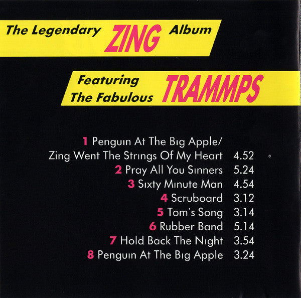 The Trammps : The Legendary Zing Album (CD, Album, RE)