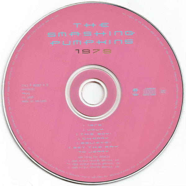 The Smashing Pumpkins : 1979 (CD, Single)