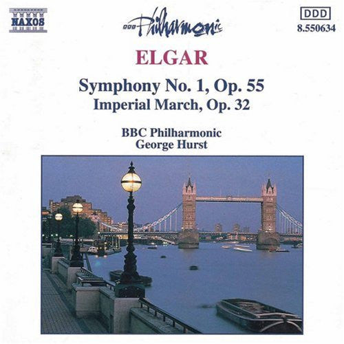 Sir Edward Elgar - BBC Philharmonic, George Hurst : Symphony No. 1, Op. 55 · Imperial March, Op. 32 (CD, Album)