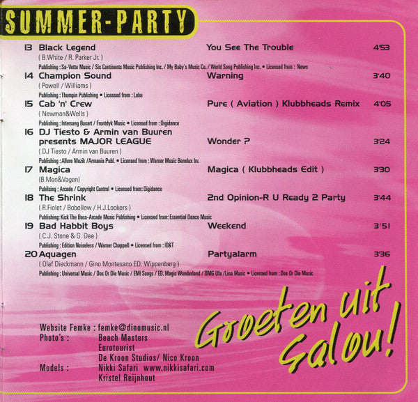 Various : Groeten Uit Salou 3 (CD, Comp)