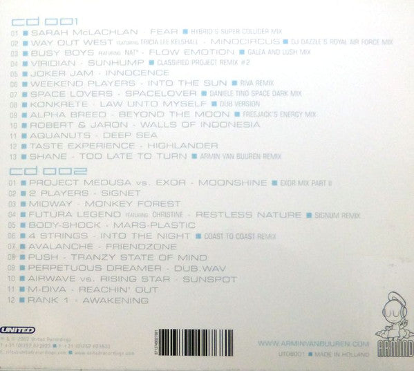 Armin van Buuren : 004 Transparance (2xCD, Comp, Mixed, Dig)