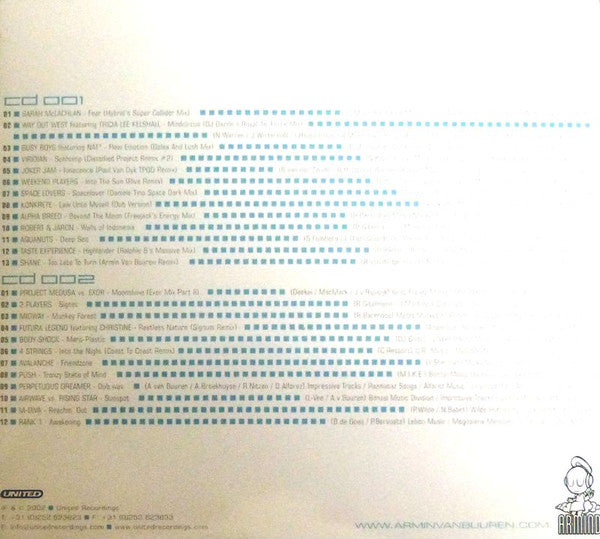 Armin van Buuren : 004 Transparance (2xCD, Comp, Mixed, Dig)