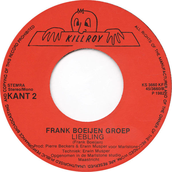 Frank Boeijen Groep : Fantasie  (7", Single)