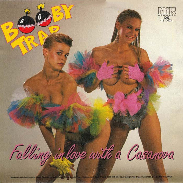 Boobytrap (3) : Falling In Love With A Casanova (7", Single)