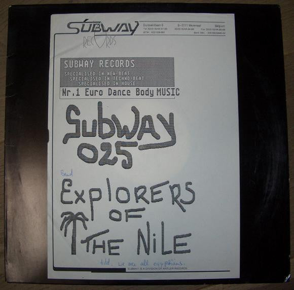 Explorers Of The Nile : We Are All Egyptians (12", W/Lbl)