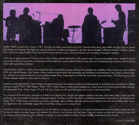 Moby Grape : The Place And The Time (CD)