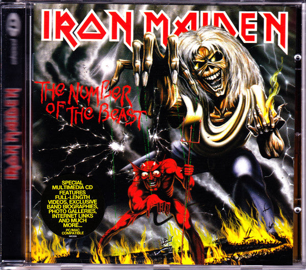 Iron Maiden : The Number Of The Beast (CD, Album, Enh, RE, RM)