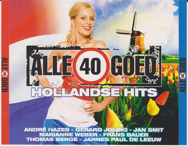 Various : Alle 40 Goed - Hollandse Hits (2xCD, Comp)