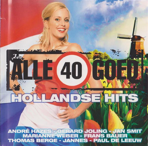 Various : Alle 40 Goed - Hollandse Hits (2xCD, Comp)