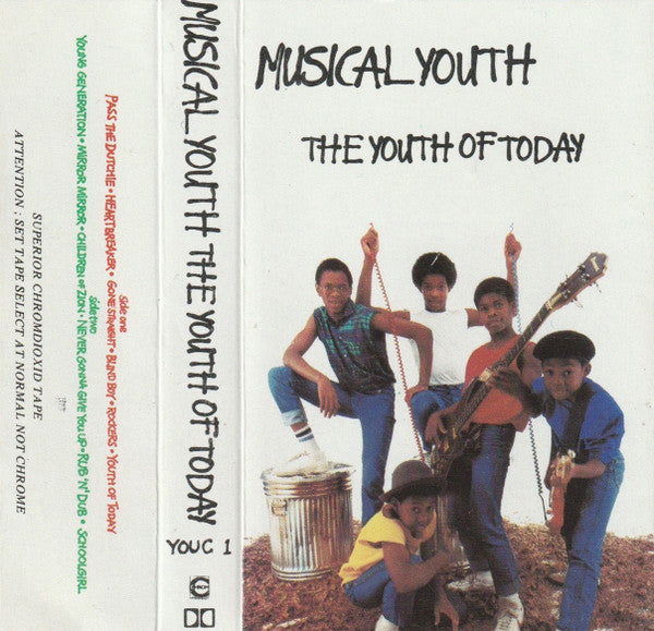 Musical Youth : The Youth Of Today (Cass, Album)